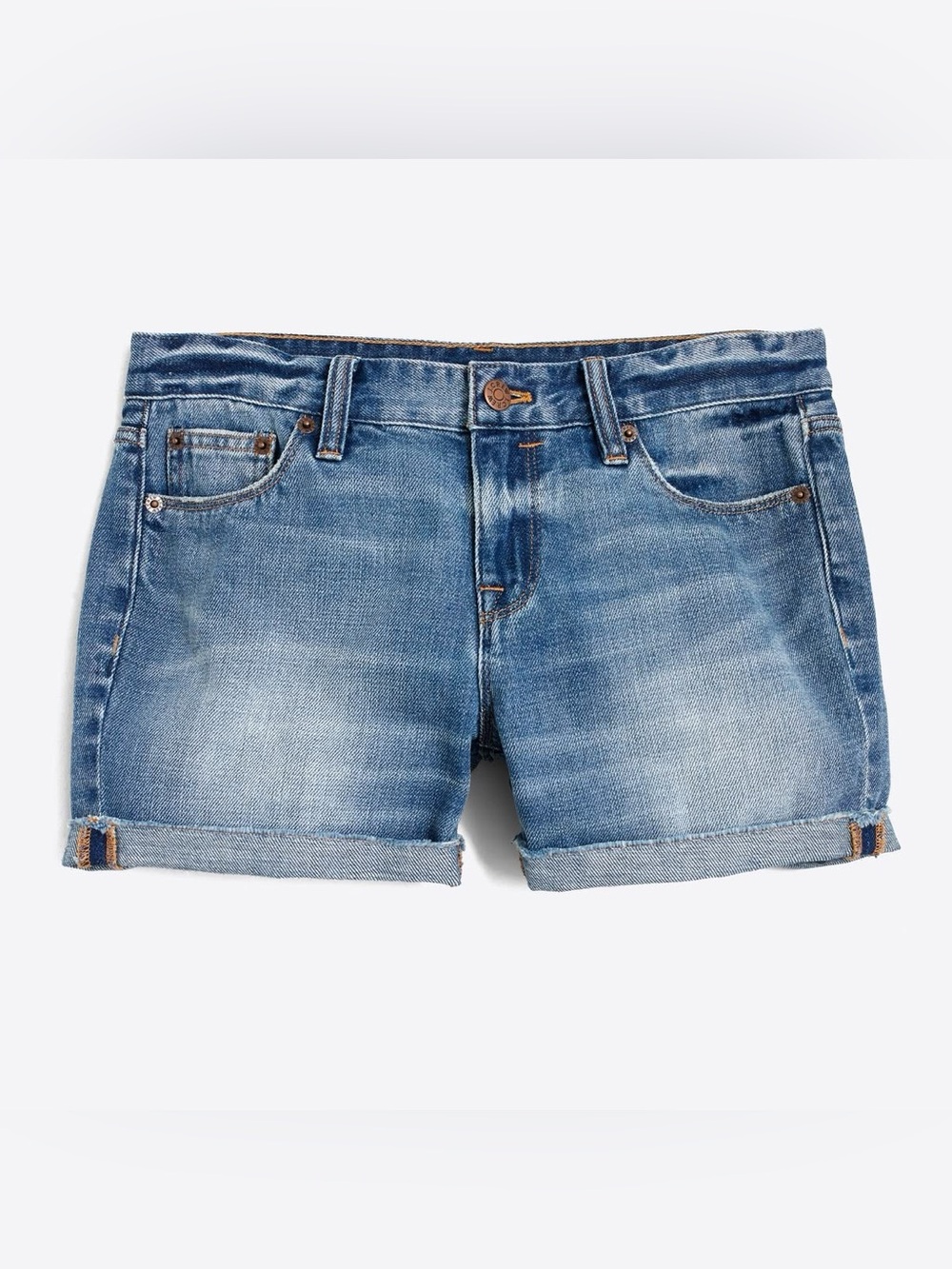 J. Crew Cuffed Denim Shorts in Liza Wash | Size 27